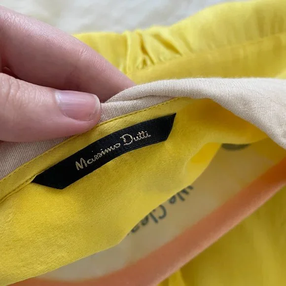 Massimo Dutti Mulberry Silk Top, M/32 - Picture 8 of 9